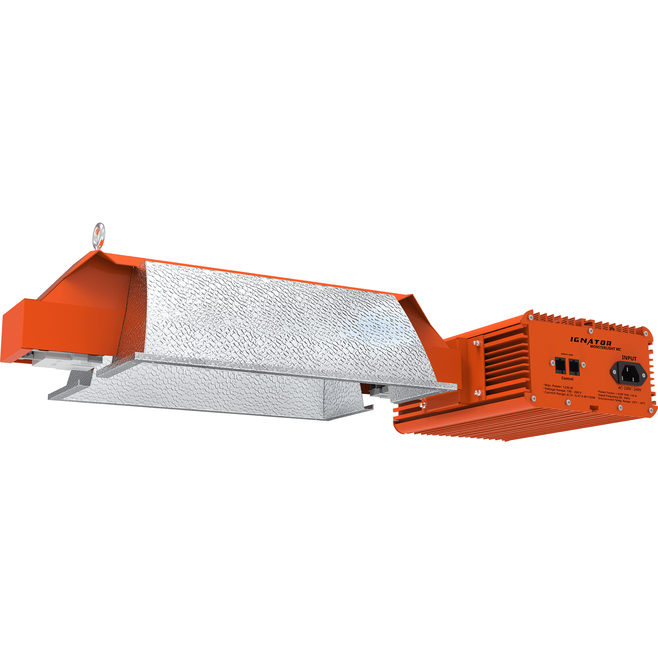 Ignator Monsterlight MC2 HPS 1000W Luminaire Ignator Monsterlight MC2 HPS 1000W Luminaire
