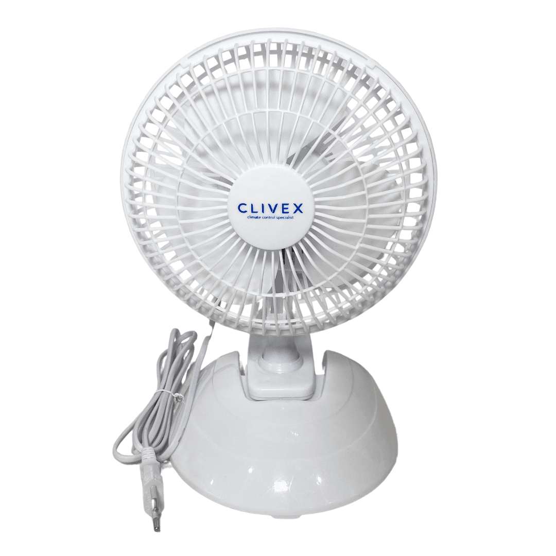 Ventilateur Clivex Clip avec base 15 cm (15W) Ventilateur Clivex Clip avec base 15 cm (15W)